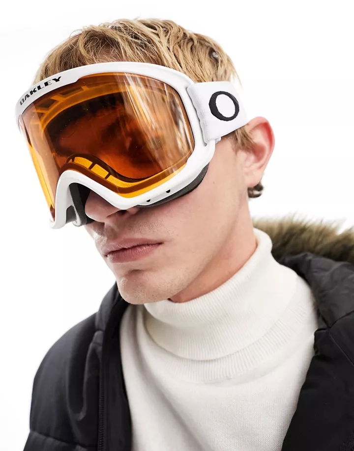 Gafas de esquí blancas y naranjas O-Frame 2.0 de Oakley Blanco BD8LnKUt