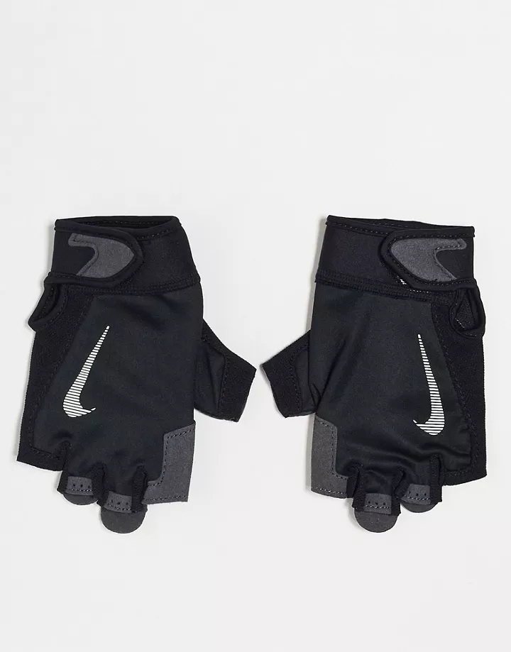 Guantes de fitness negros para hombre Ultimate de Nike Training Gris C94tk0e4