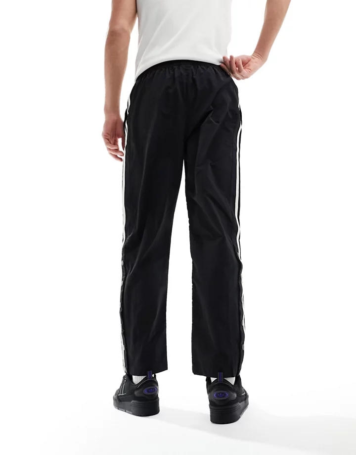Pantalones de chándal negros de baloncesto de adidas Originals Negro D7YuAFNZ