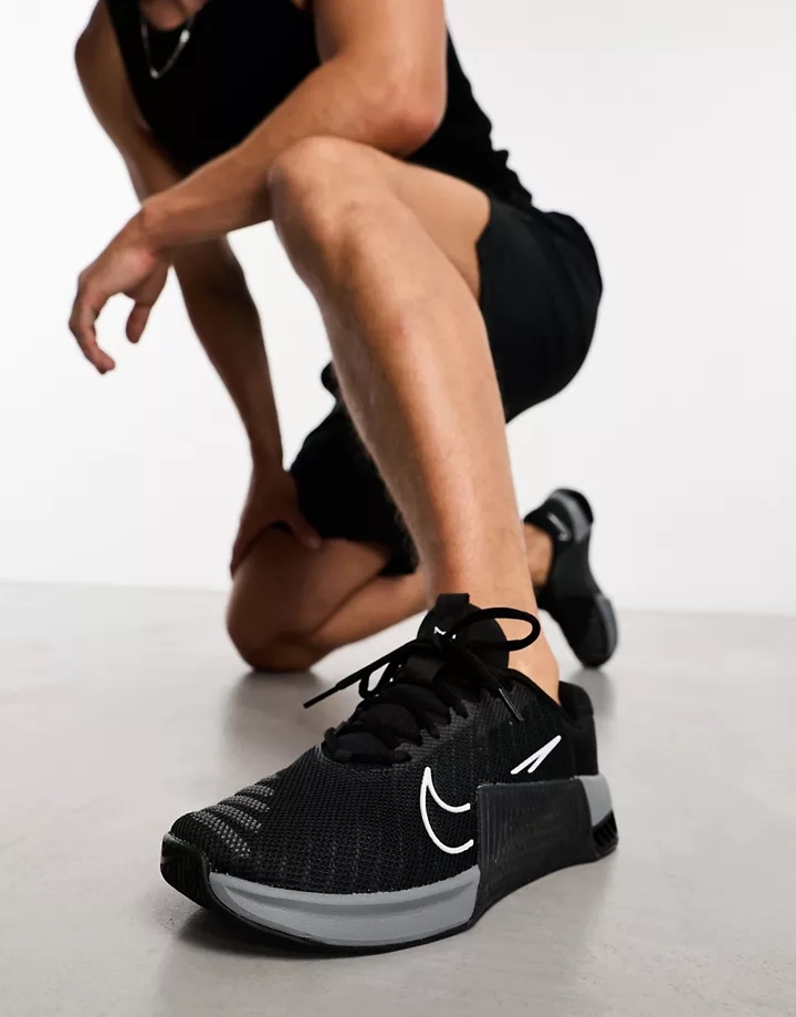 Zapatillas negras Metcon 9 de Nike Training Negro Dg64f