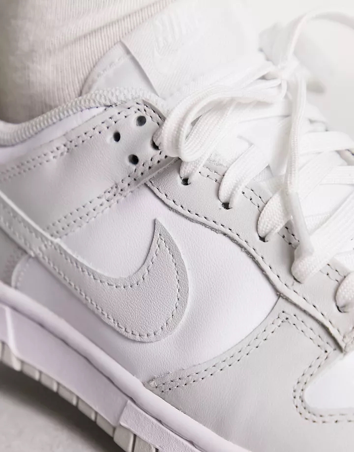 Zapatillas de deporte bajas gris claro Dunk de Nike Gris E62AcUOl