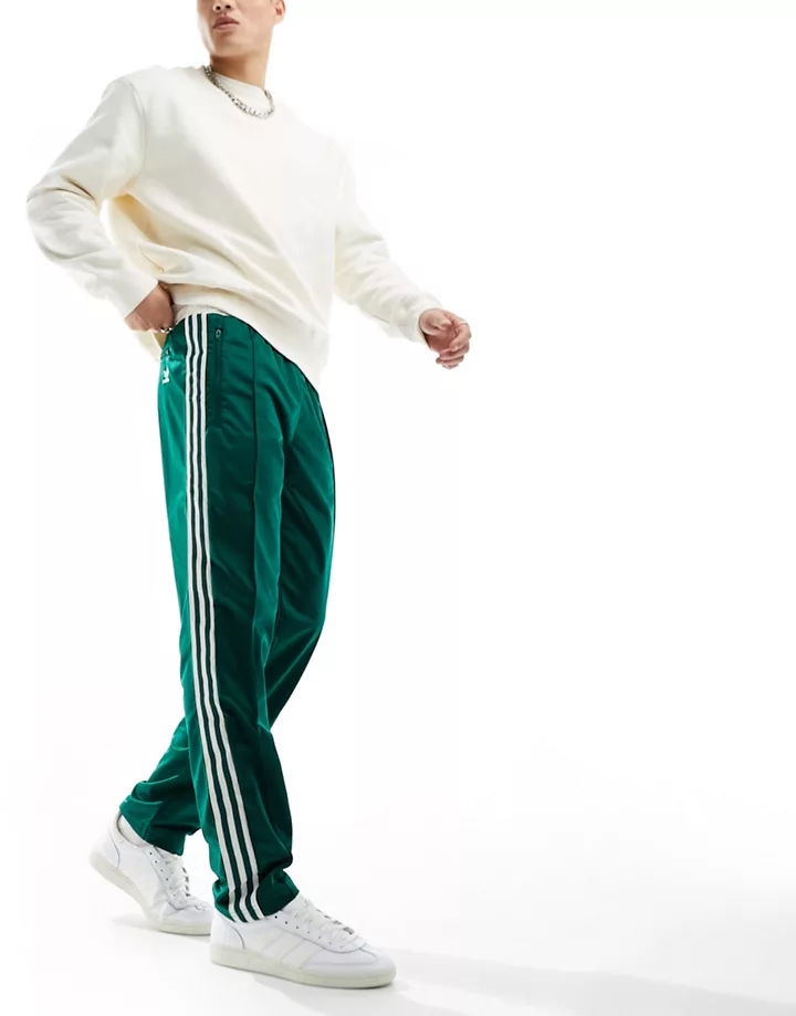 Pantalones de chándal verdes y blanco hueso Archive de adidas Originals Verde medio EO0gO2Q0