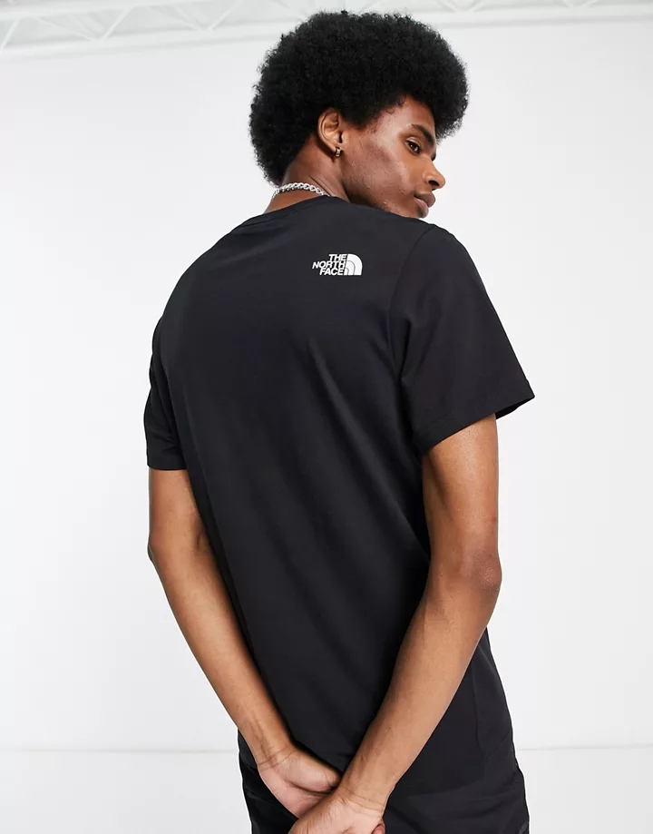 Camiseta negra con estampado en el pecho NSE de The North Face Negro EUjvZDmN
