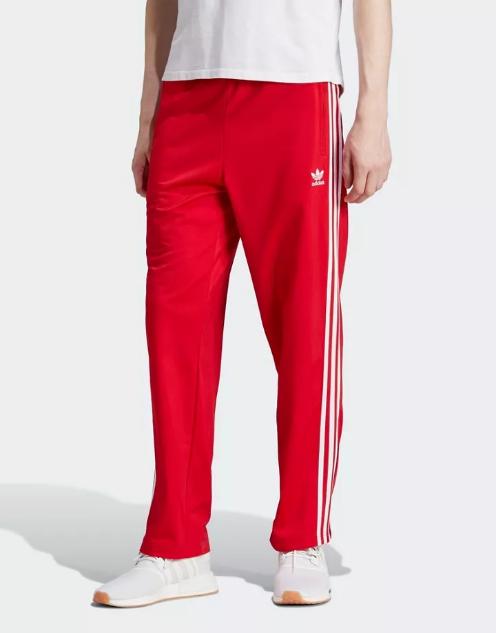 Pantalones de chándal rojos Adicolor Classics Firebird de adidas Escarlata superior/blanco EZN77IVj