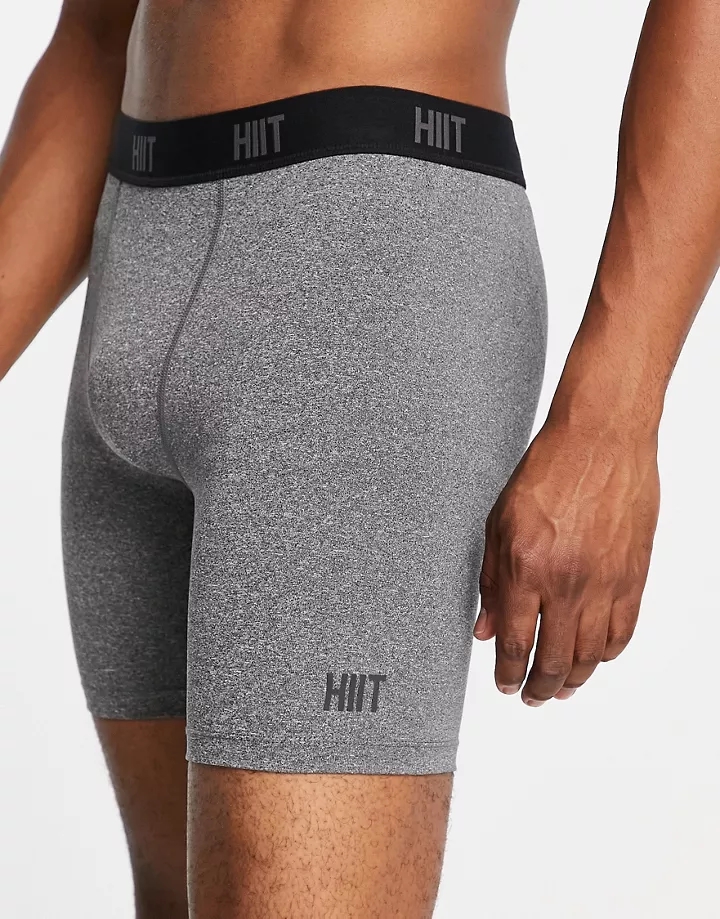 Pantalones cortos deportivos de HIIT Gris marga EgRR2AI
