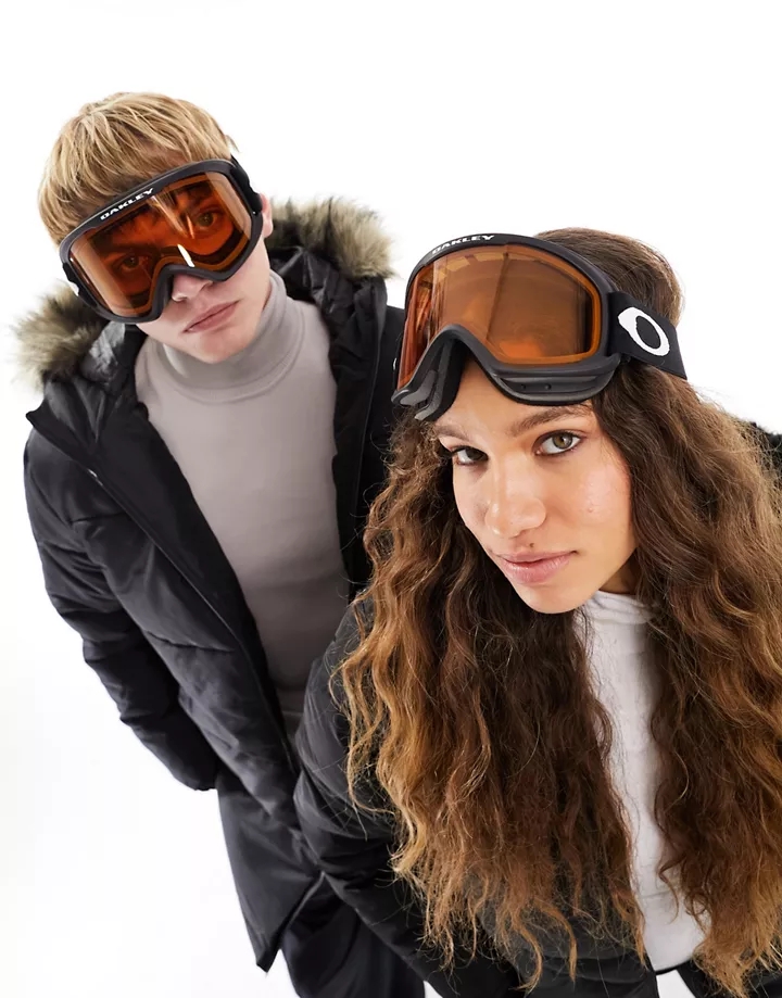 Gafas de esquí negras y naranjas O-Frame 2.0 de Oakley Negro F88GurJ3