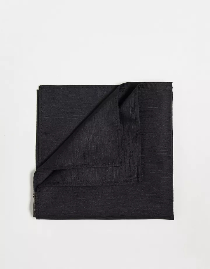 Pañuelo de bolsillo negro de French Connection Negro Fo