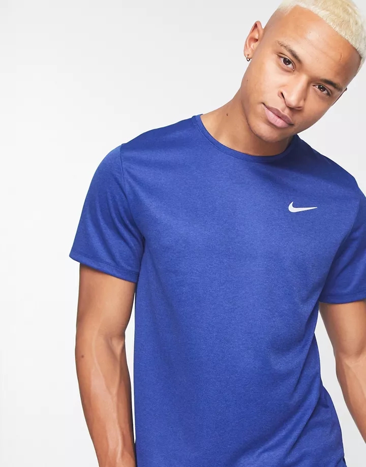 Camiseta en azul Miler de Nike Running Azul G83QmSKj
