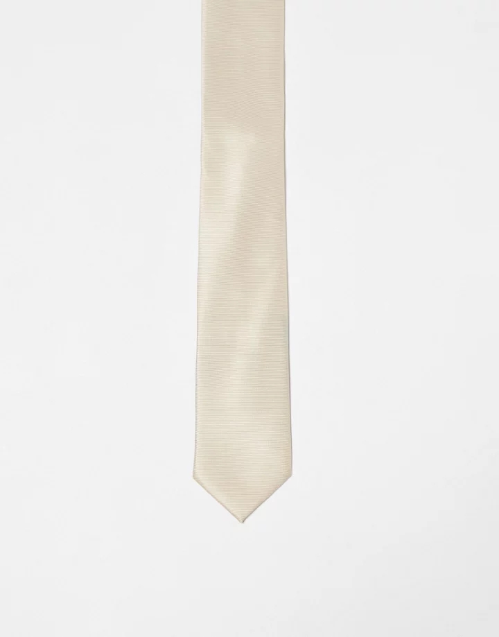 Corbata color piedra de corte estándar de DESIGN Neutro