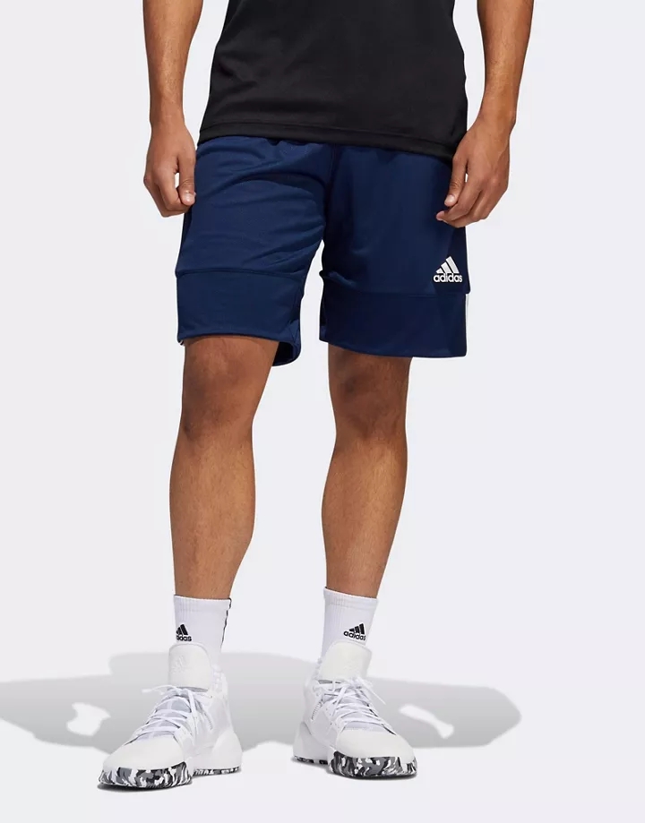 Pantalones cortos azules reversibles 3G Speed de adidas
