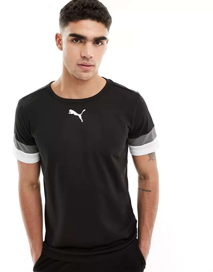 Camiseta negra Rise de PUMA Football Negro bRuPOAzx