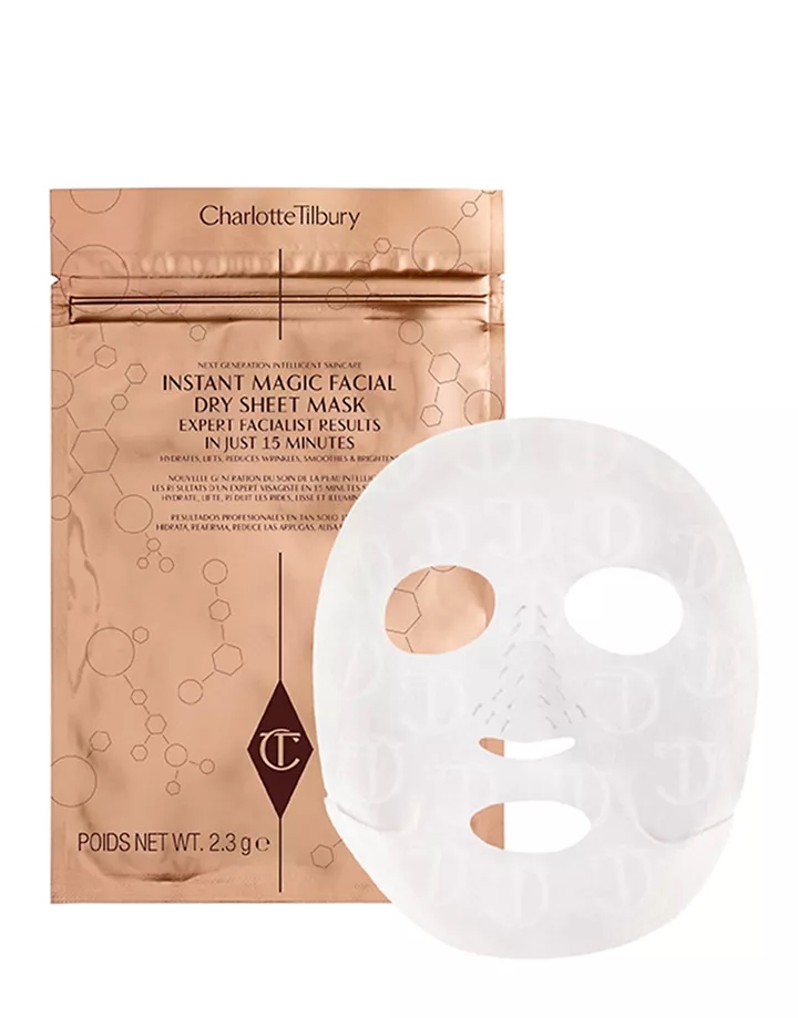 Mascarilla facial seca Instant Magic de Charlotte Tilbu
