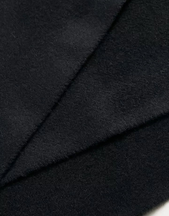 Bufanda negra de lana de Moschino Negro bqvsRWpo