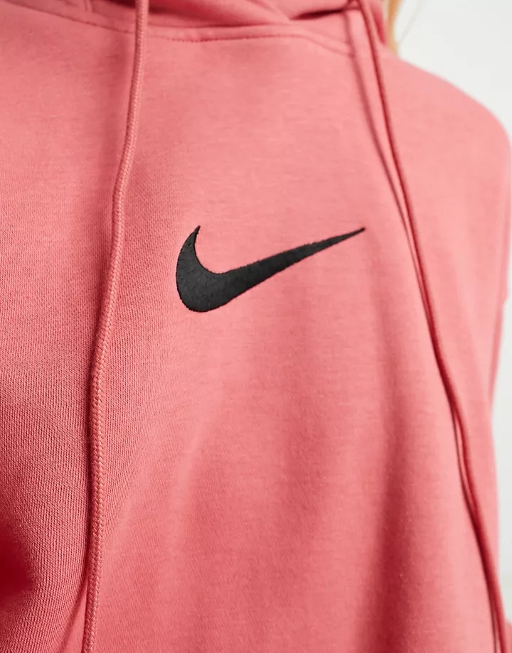 Sudadera rosa con capucha y logo mediano de Nike Rosa cMhfOWUm