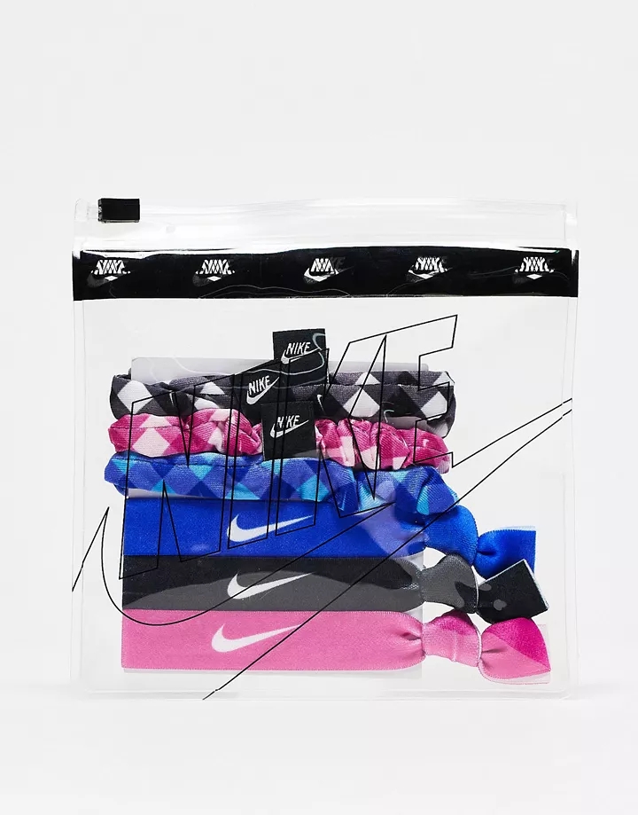 Pack de 6 coleteros de colores y diseños variados con bolsa de Nike MULTICOLOR cebE0I8d