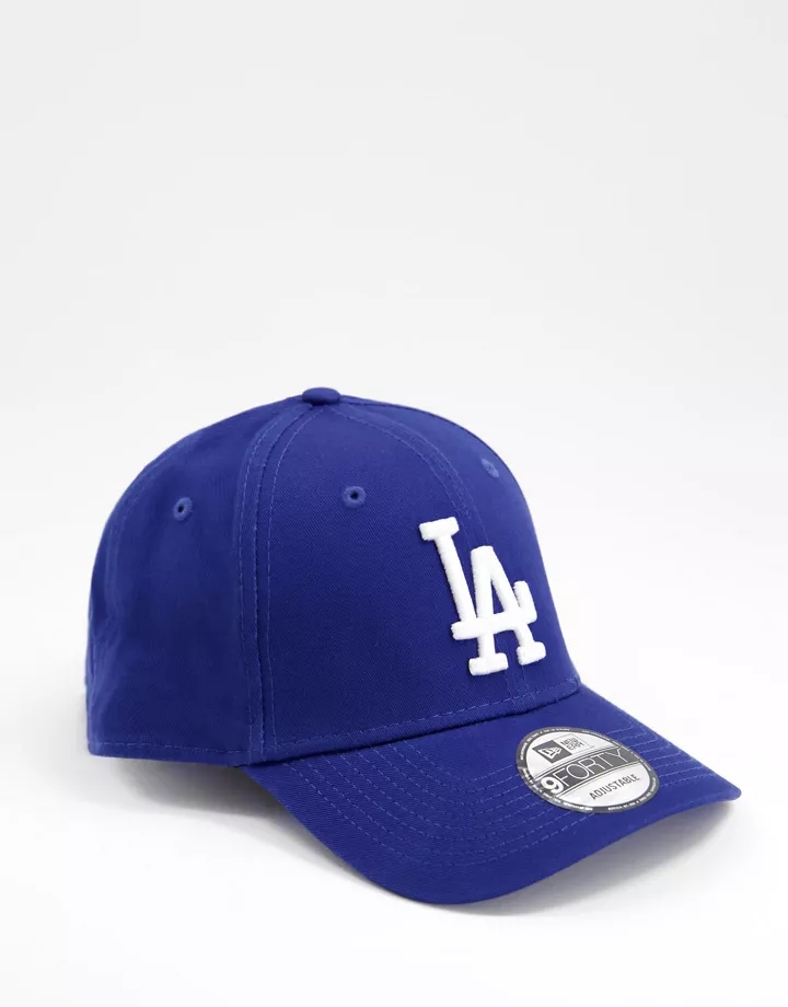 Gorra azul con logo de los LA Dodgers de la MLB 9Forty de New Era Azul cr39AajK