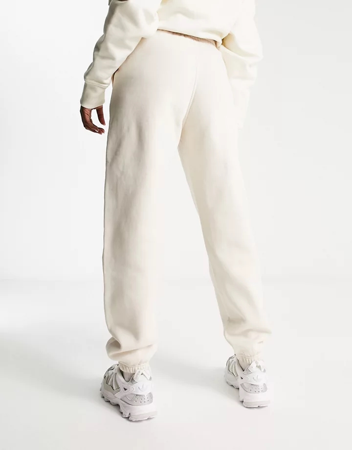 Joggers blanco hueso básicos de felpa de adidas Originals Blanco maravilla dfWJhx0w