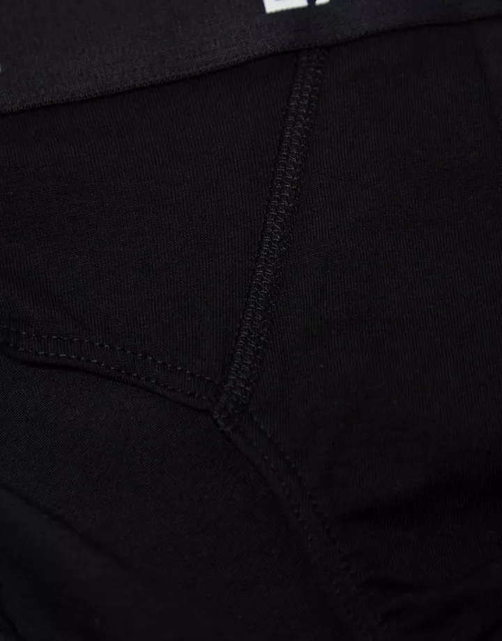 Pack de 3 calzoncillos negros de estilo casual de Lacoste Negro dlkRNksk