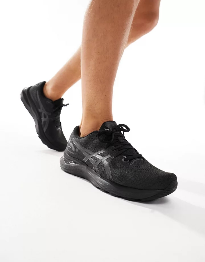 Zapatillas de deporte negras para correr Gel-Cumulus 24