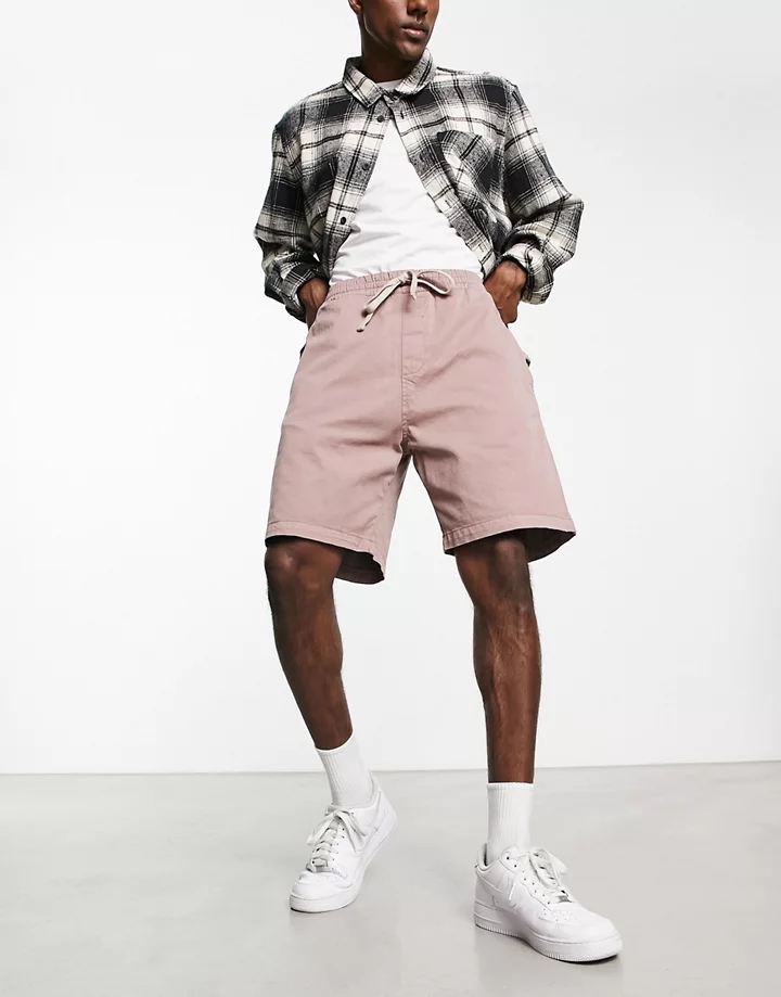 Pantalones cortos rosas holgados Lawton de Carhartt WIP
