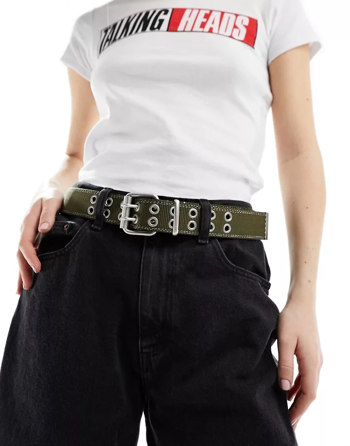 Cinturón caqui para cintura y cadera de cincha de DESIG