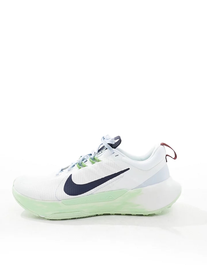 Zapatillas de deporte blancas y verde lima Juniper Trail 2 GTX de Nike Running Blanco esTBmxmy