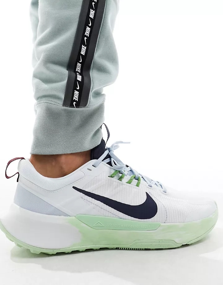 Zapatillas de deporte blancas y verde lima Juniper Trail 2 GTX de Nike Running Blanco esTBmxmy