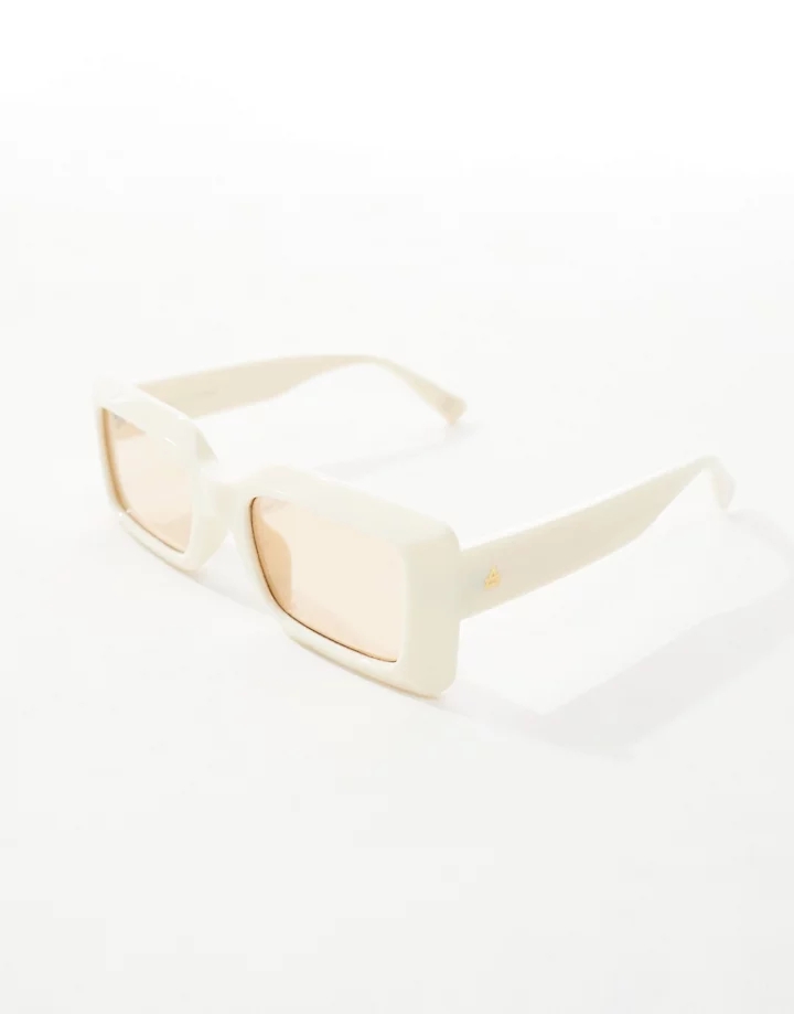 Gafas de sol blancas rectangulares Parallax de AIRE x Blanco gd4yomgq