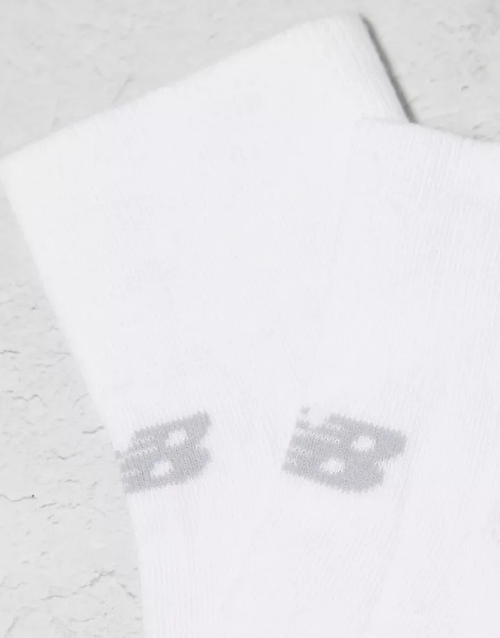 Pack de 6 calcetines tobilleros blancos Performance de New Balance Blanco gllcXHtt