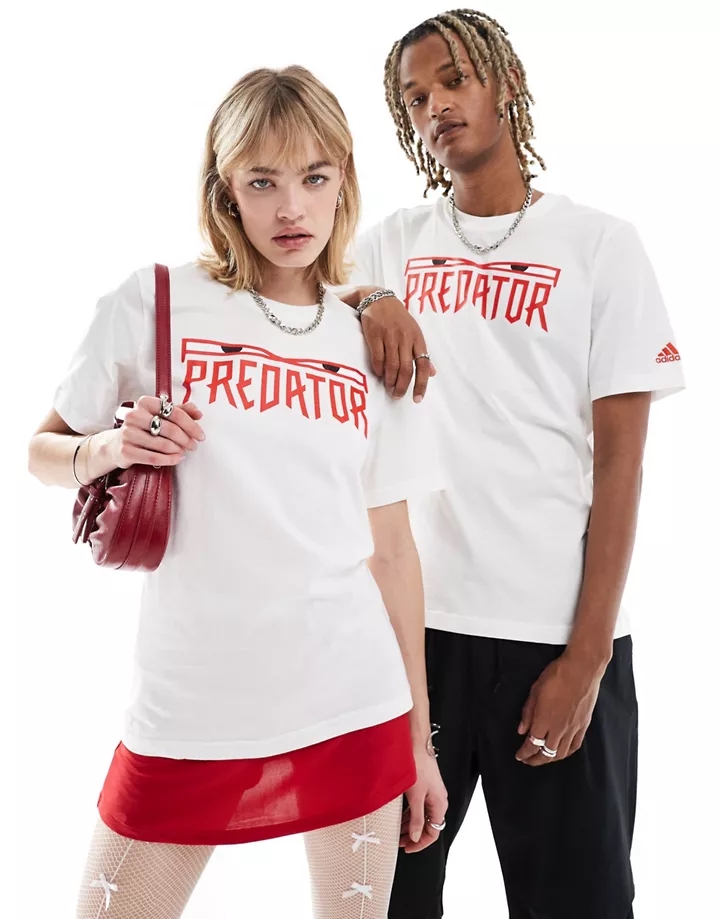 Camiseta blanca Predator 30th Anniversary de adidas Bla