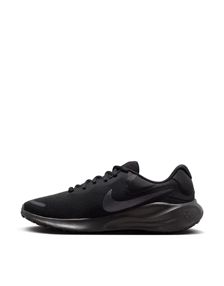Zapatillas de deporte negras Revolution 7 de Nike Runni