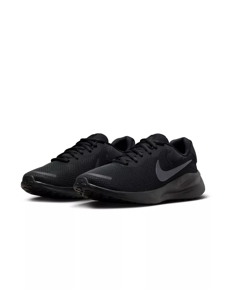 Zapatillas de deporte negras Revolution 7 de Nike Running Negro hd6vRGt3